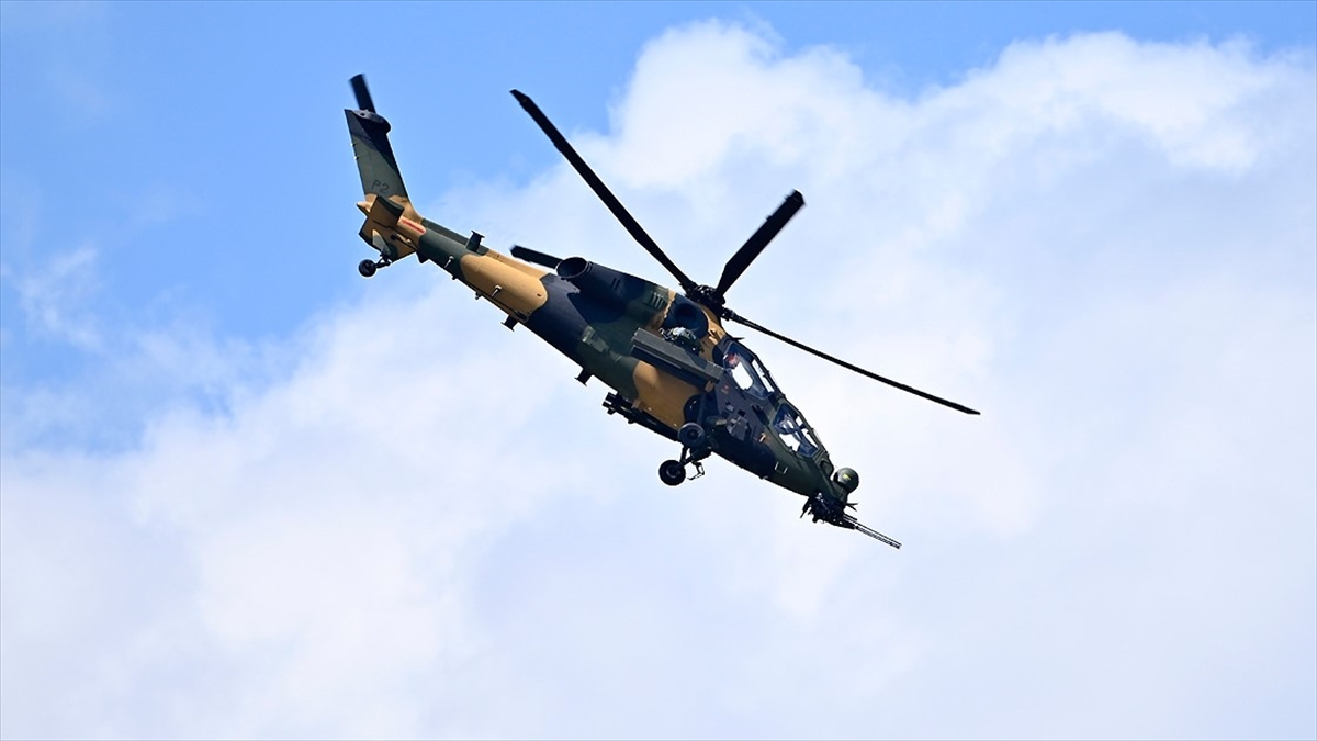 Irak’ın kuzeyinde PKK’lı 5 terörist ATAK helikopterleri tarafından etkisiz hale getirildi
