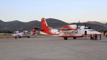 Antalya’daki orman yangınlarına etkin müdahale için Ukrayna’nın 2 uçağı destek veriyor