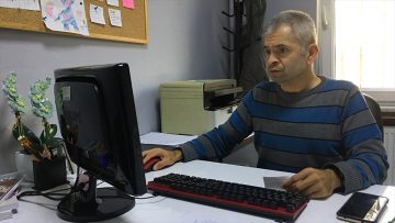 Zonguldak’ta bedensel engelli personel çalışma azmiyle takdir topluyor￼