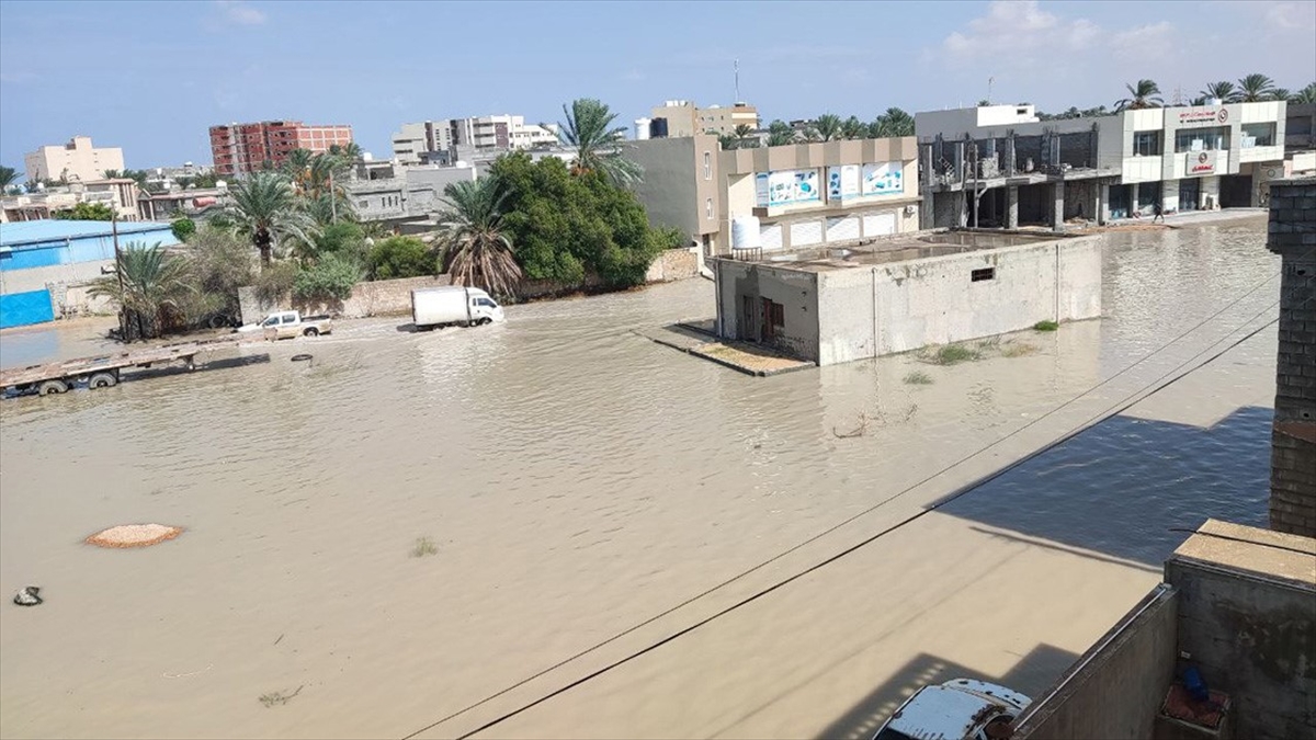Libya’nın doğusunda sel nedeniyle 2 kişi öldü￼