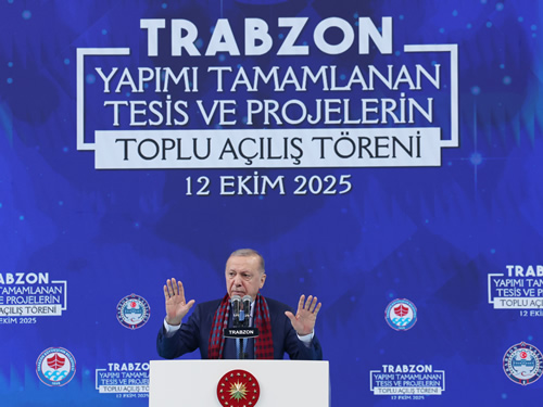 “Biz bölgemizde barış ve istikrar istiyoruz”