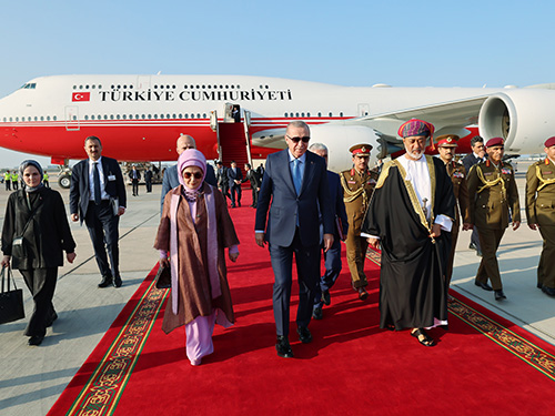 Cumhurbaşkanı Erdoğan Umman’da