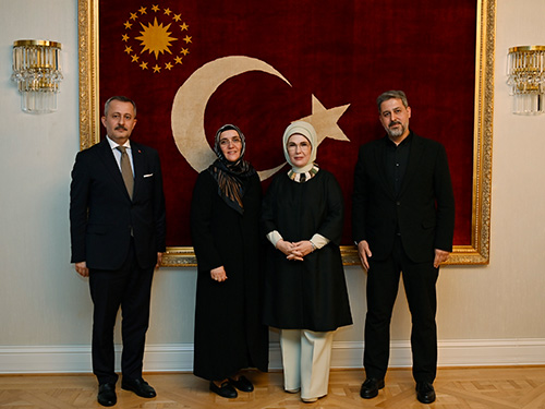 Emine Erdoğan, İstanbul Aile Vakfı temsilcileriyle bir araya geldi