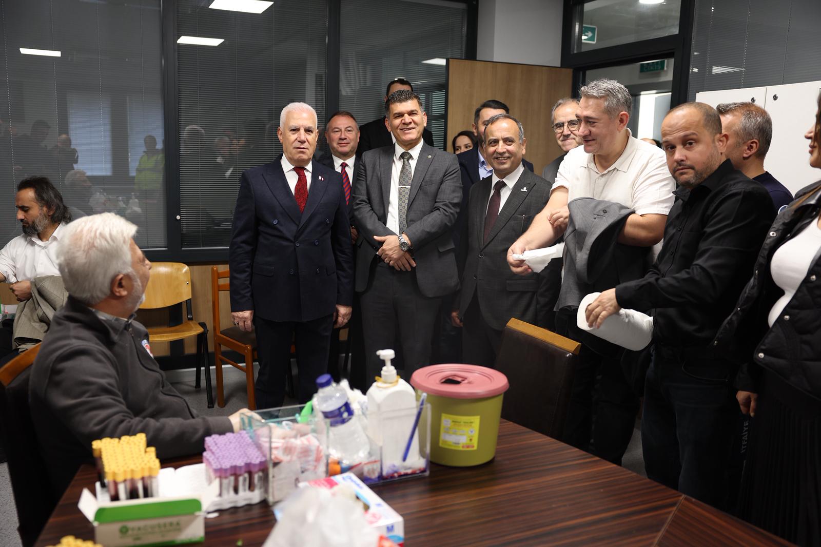 Büyükşehir personeline sağlık taraması