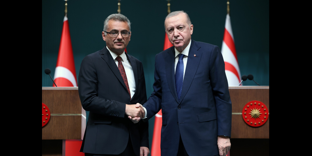 Cumhurbaşkanı Erdoğan, KKTC Cumhurbaşkanı Erhürman ile ortak basın toplantısında konuştu