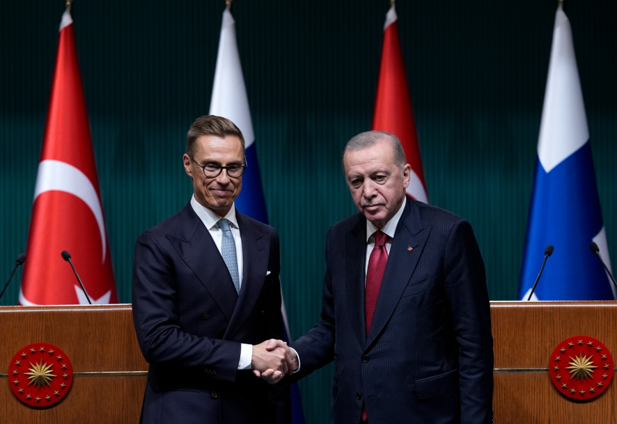 Cumhurbaşkanı Erdoğan’ın Finlandiya Cumhurbaşkanı Stubb ile görüşmesine ilişkin açıklama