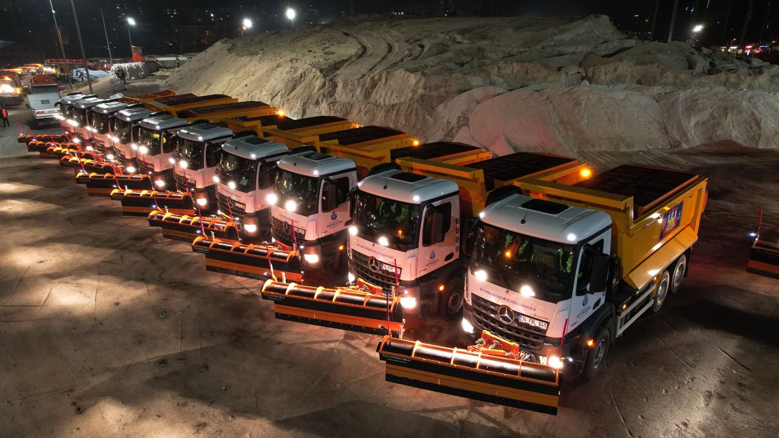 İBB Kış Şartları İçin Önlemlerini Aldı