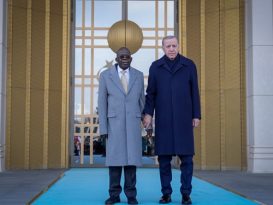 Nijerya Cumhurbaşkanı Tinubu Cumhurbaşkanlığı Külliyesinde