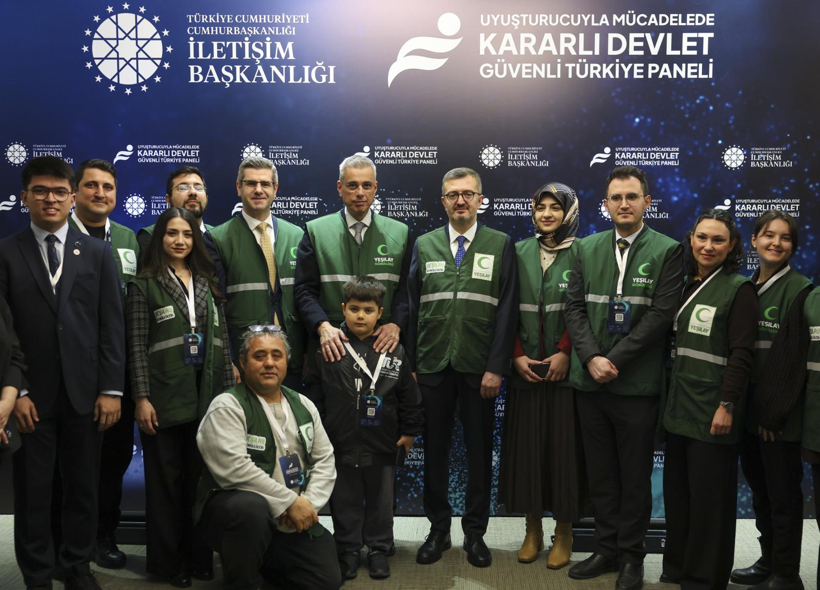 İletişim Başkanı Duran, “Uyuşturucuyla Mücadelede Kararlı Devlet Güvenli Türkiye Paneli”nde konuştu