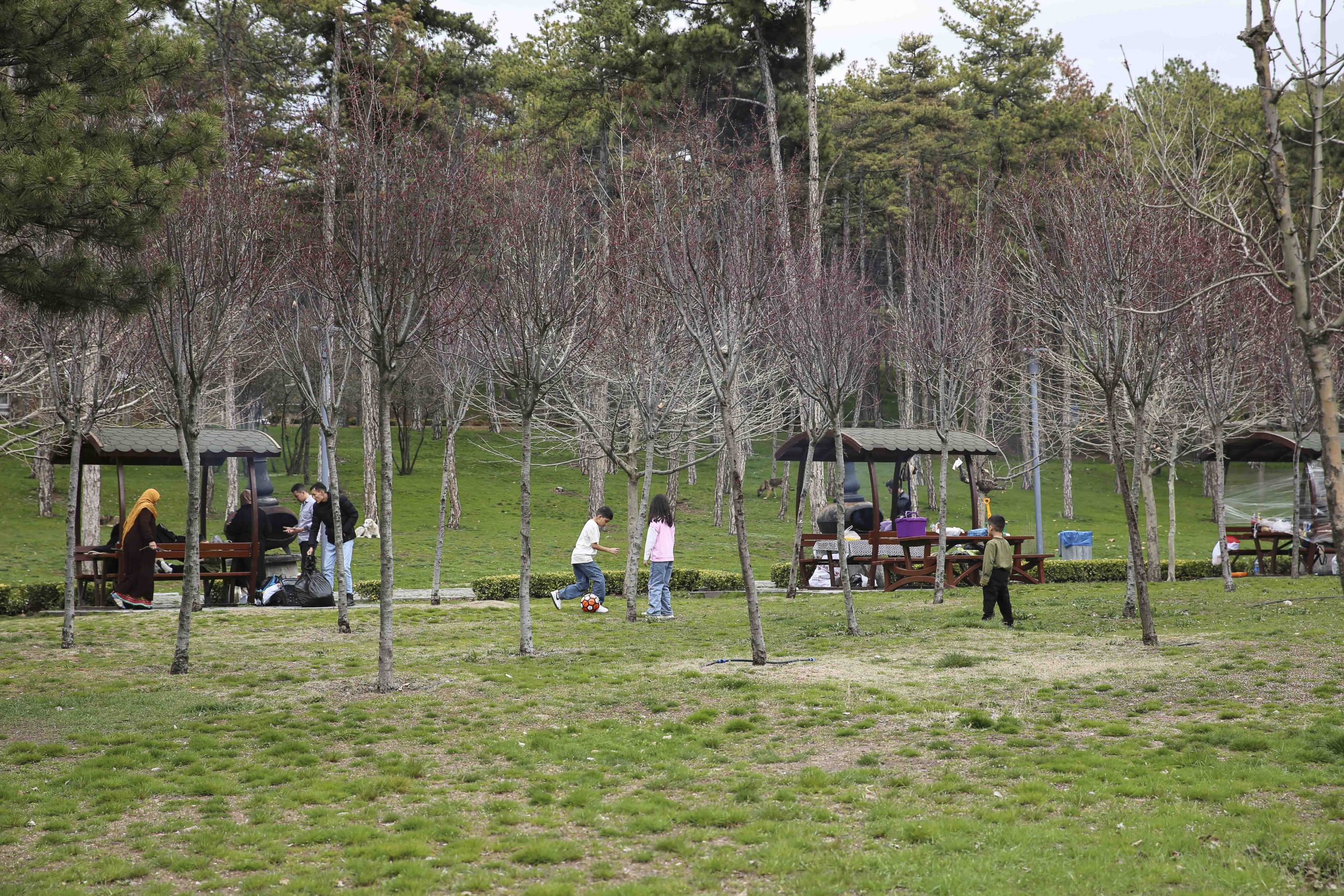 Başkentliler Mesire Alanlarında Bayramın Tadını Çıkardı