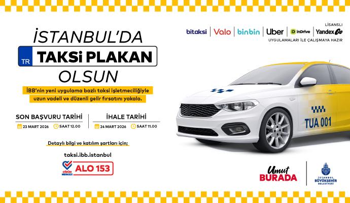 Uygulama Bazlı Taksi İçin 7. İhale 24 Mart’ta