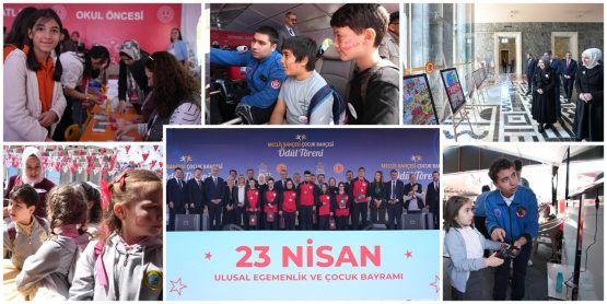 23 Nisan Haftası “Meclis Bahçesi, Çocuk Bahçesi” Programıyla Başladı