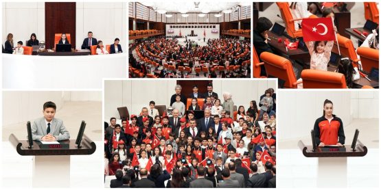 TBMM Çocuk Özel Oturumunu, 6. Sınıf Öğrencisi İnci Yıldız Şentürk Yönetti