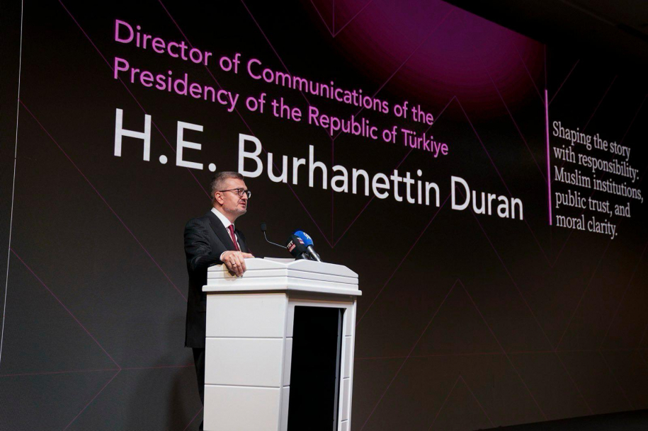 İletişim Başkanı Duran, “Muslim Impact Forum 2026″da konuştu