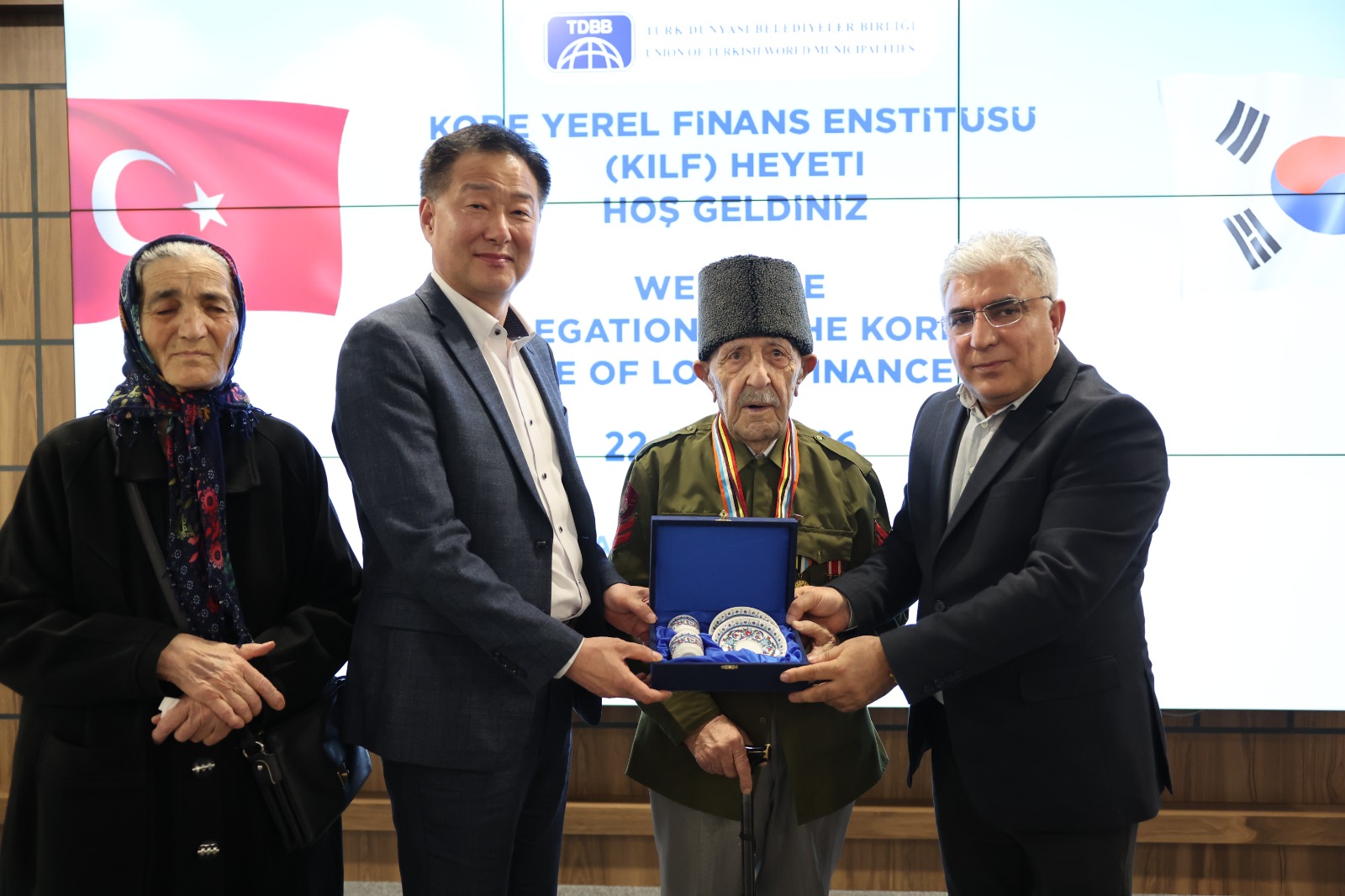 Kore Gazisi ile Koreli Heyet Bağcılar’da Buluştu