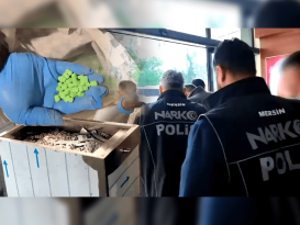 “71 İlde Düzenlenen Operasyonlarda 1 Ton 127 Kilo 705 Gram Uyuşturucu Madde ile 1 Milyon 210 Bin 865 Adet Uyuşturucu Hap Ele Geçirildi.”