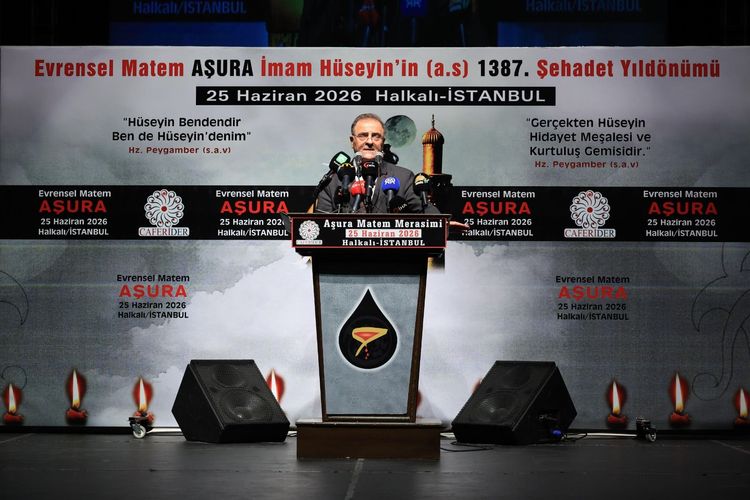 İBB Başkanvekili Nuri Aslan, Evrensel Aşura Matemi’ne Katıldı