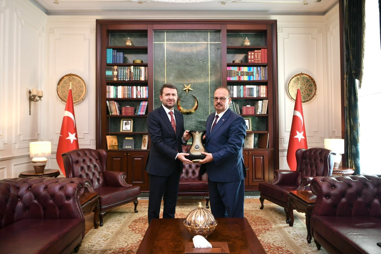 Basın İlan Kurumu Genel Müdürü Abdulkadir Çay’dan Ankara Valisi Yakup Canbolat’a Ziyaret
