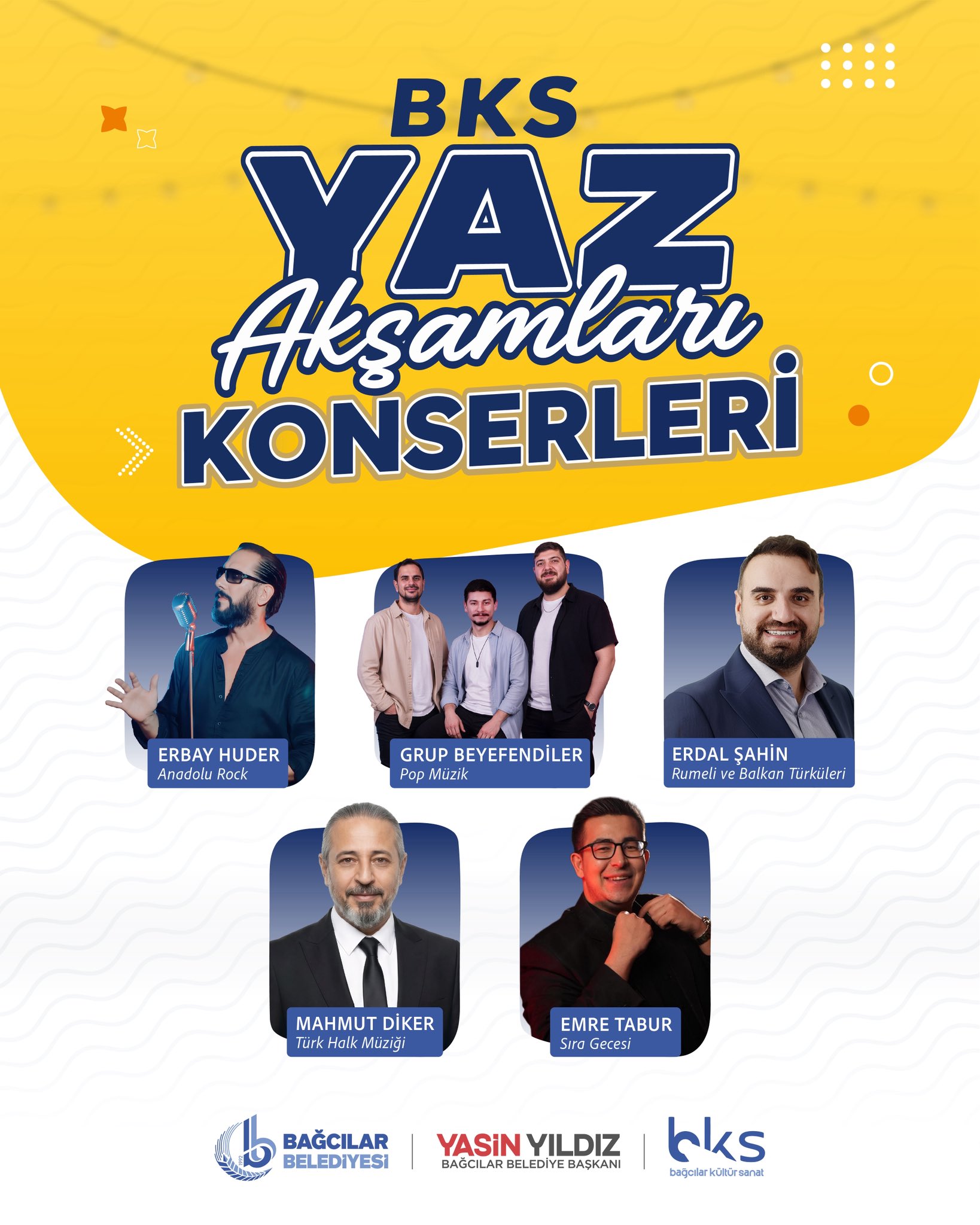 Bağcılar’da Yaz Akşamları Konserleri Başlıyor