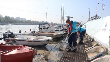 İstanbul’da müsilaj temizleme çalışmaları devam ediyor