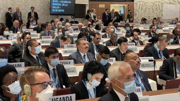 Sağlık Bakanı Koca, 75. Dünya Sağlık Asamblesi’ne katıldı