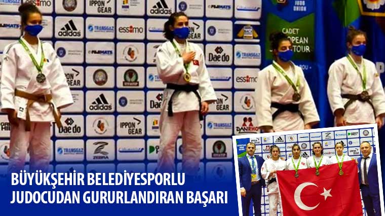 Konya Büyükşehir Belediyesporlu Judocudan Gururlandıran Başarı