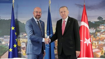Cumhurbaşkanı Erdoğan, AB Konseyi Başkanı Michel’i kabul etti