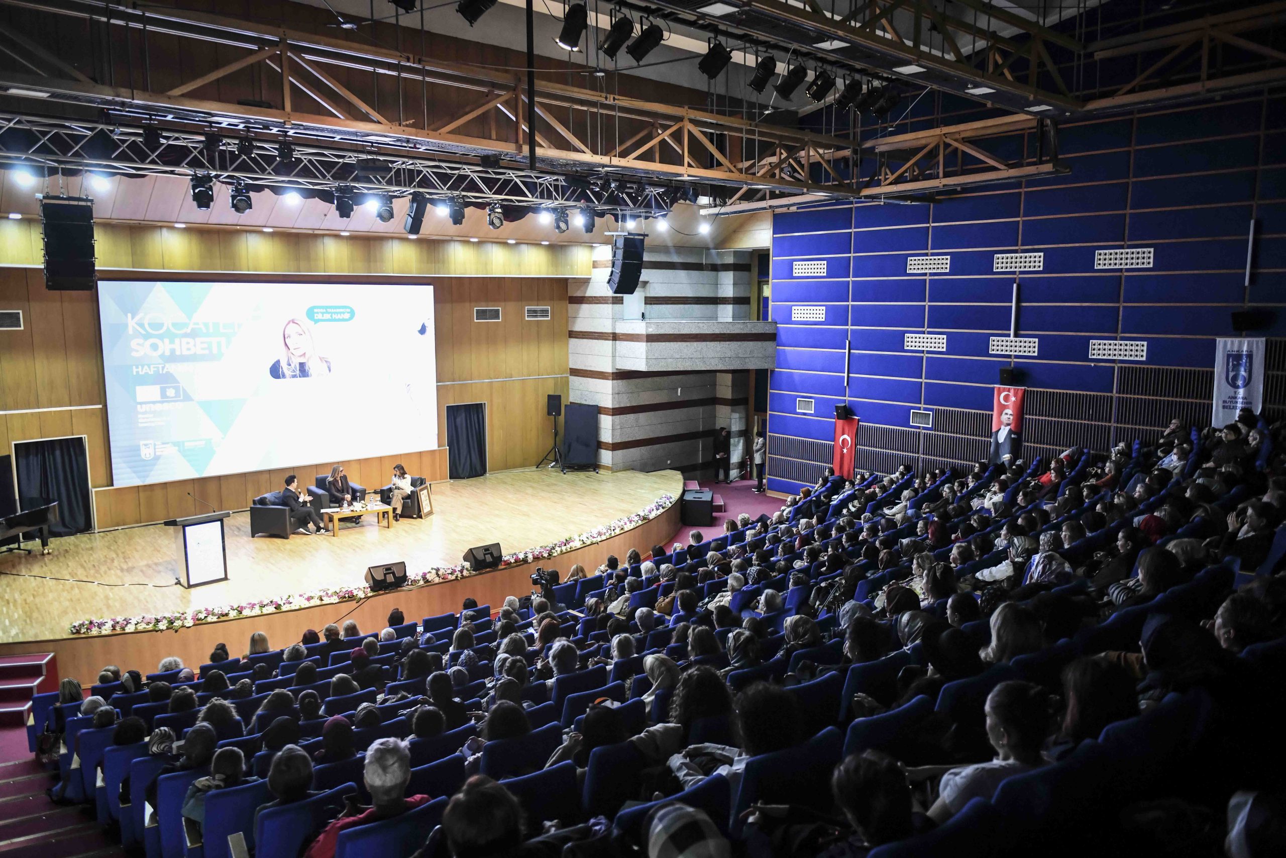 Başkent’te Moda Rüzgârı: Kocatepe Sohbetleri’nin Konuğu Dilek Hanif Oldu