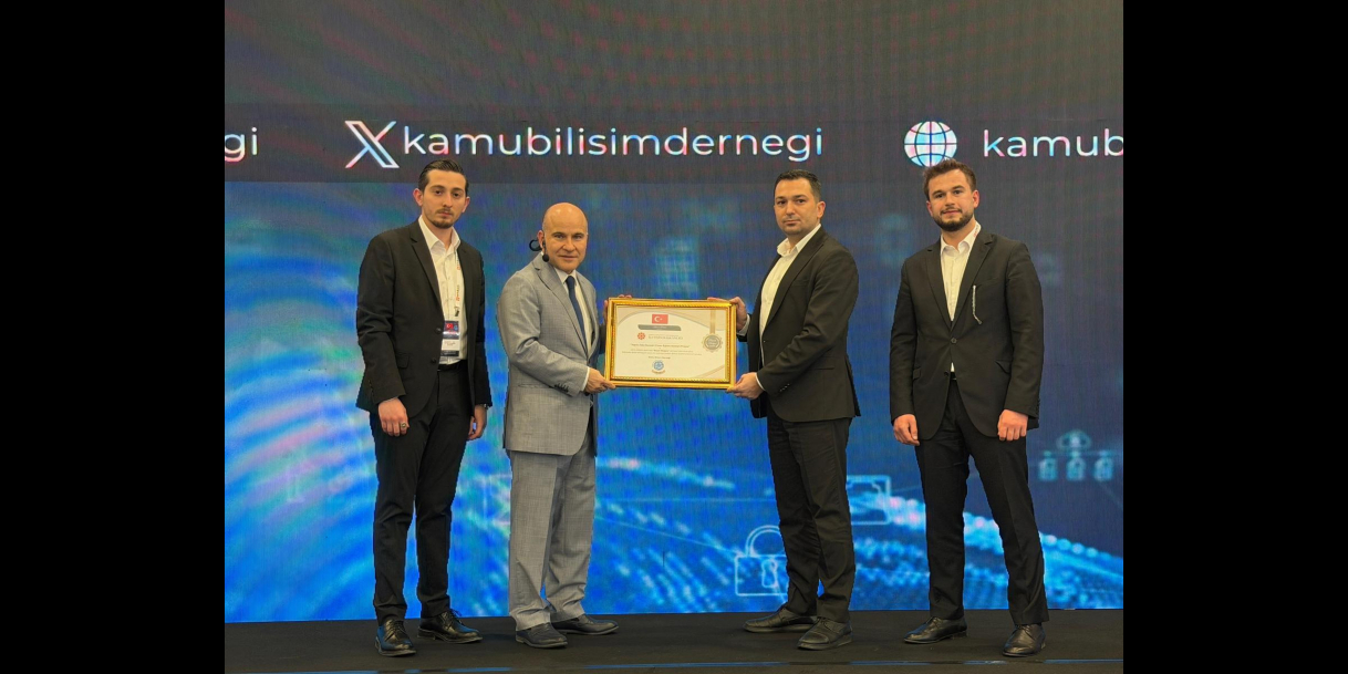 Başkanlığımız, yapay zekâ odaklı projeleri nedeniyle başarı belgesine layık görüldü