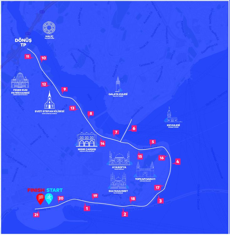21. Yarı Maraton Nedeniyle Bazı Yollar Kapatılacak