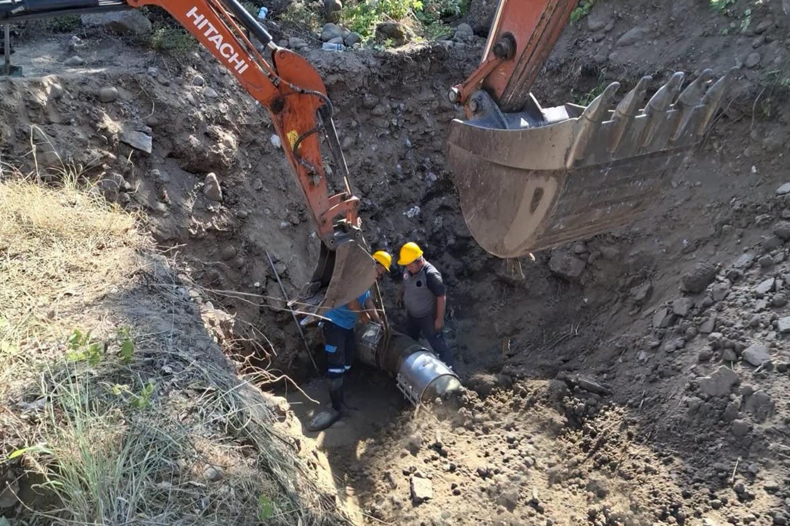 Başkan Akın’dan Gönen’de 40 Yıllık İçme Suyu Hattında Kapsamlı Bakım ve Onarım