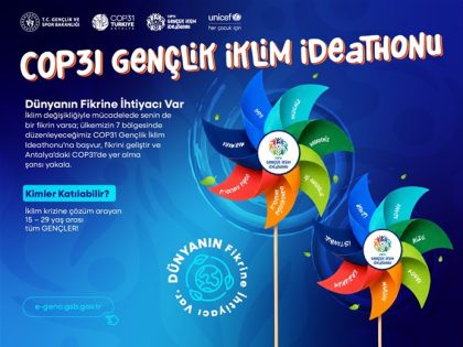 COP31 Gençlik İklim İdeathonu Başvuruları Başladı