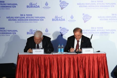 İBB İle TMMOB Arasında Örnek Protokol