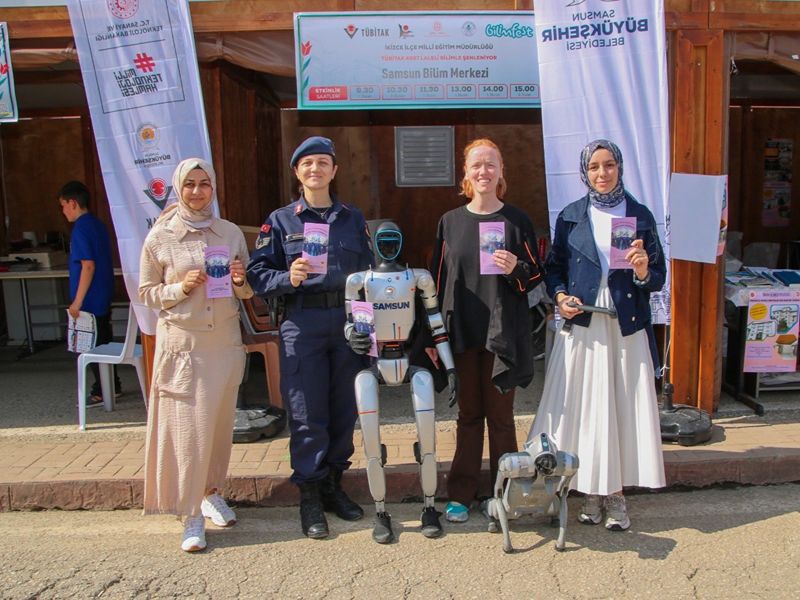 Ordu Jandarması İkizce Laleli Bilim Festivali’nde Vatandaşlarla Buluştu
